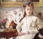 Detail of artist-s mother and his sister Berthe Morisot